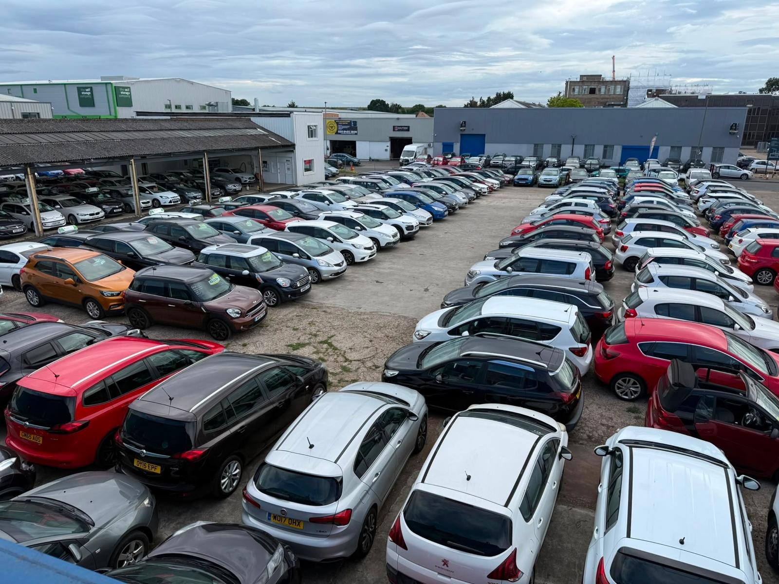 Open commercial yard and compound land